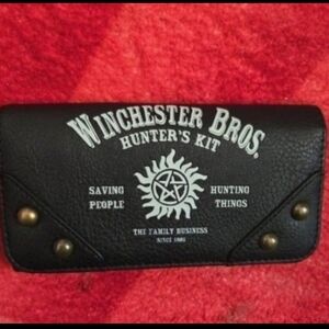New Supernatural Halloween Horror Leather Wallet